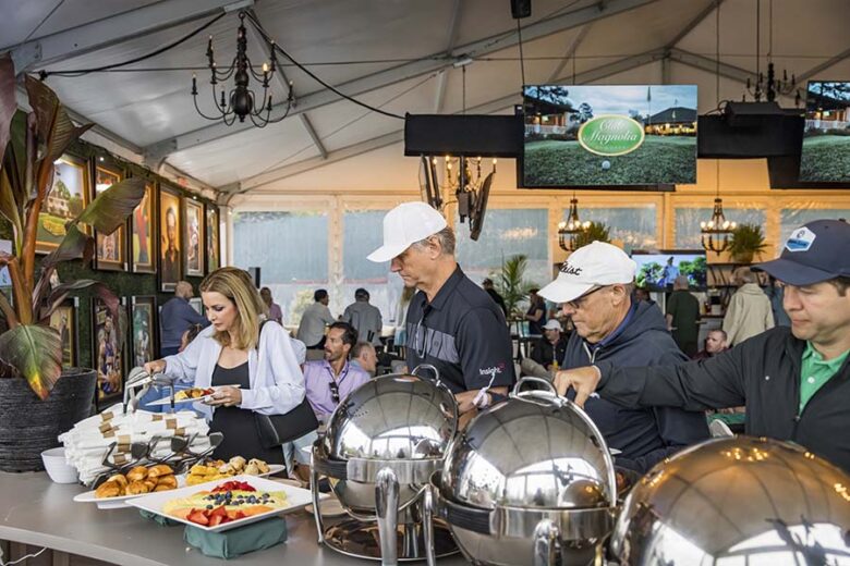 Dining in Augusta during tournament week, from breakfast to after-golf cocktails