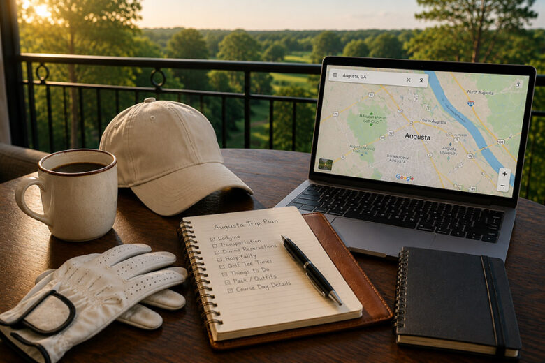 Planning an unforgettable week in Augusta, GA next April.